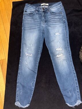 KanCan Distressed Skinny Jeans